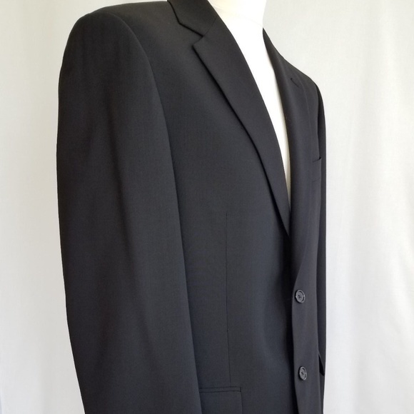 Pronto Uomo Other - MENS PRONTO UOMO BLAZER JACKET SZ 41Tall Black EUC